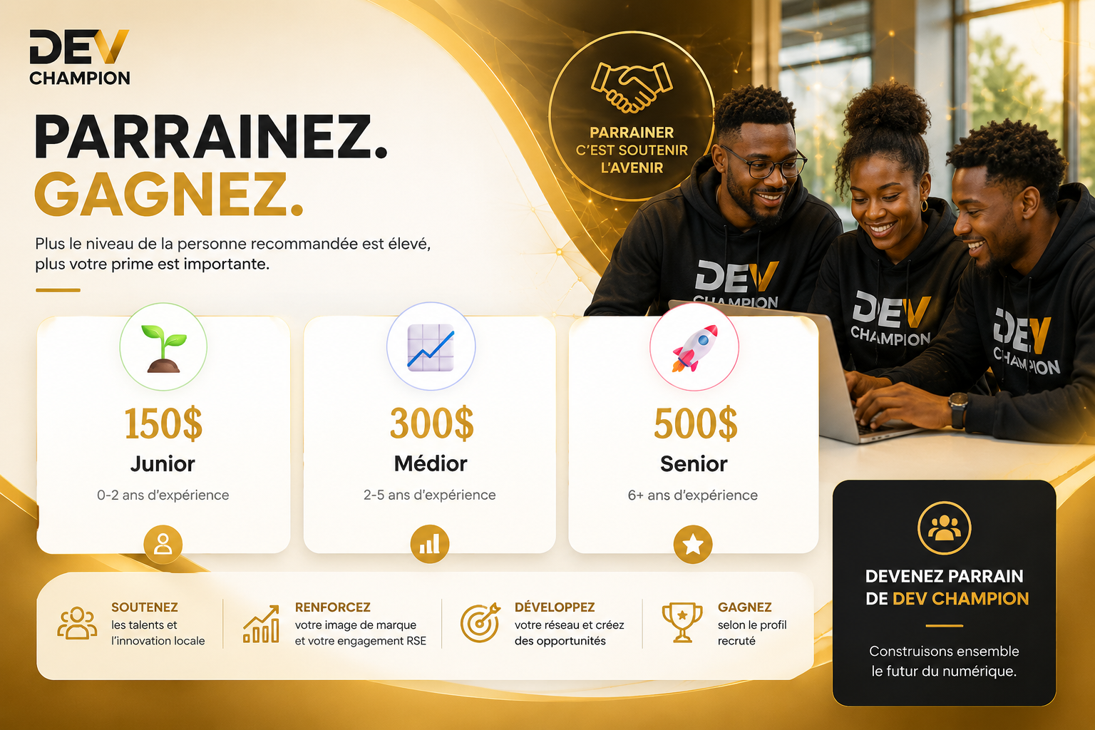 Programme de parrainage DEVCHAMPION